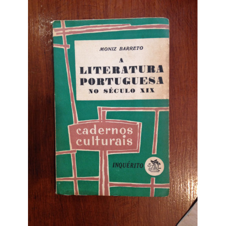 Moniz Barreto - A Literatura Portuguesa no século XIX