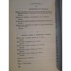 A História Social: problemas, fontes e métodos