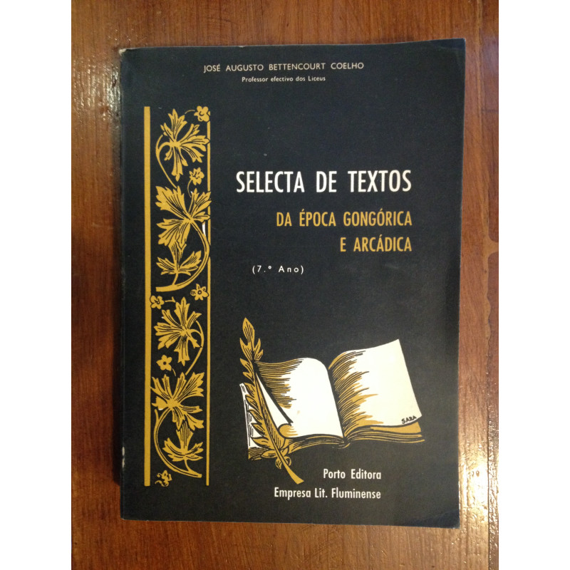 Selecta de textos da época Gongórica e Arcádica (7.º ano)