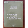 A Literatura, O Sujeito e a História