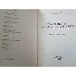 José Cardoso Pires - Corpo-delito na sala de espelhos [1.ª ed.]