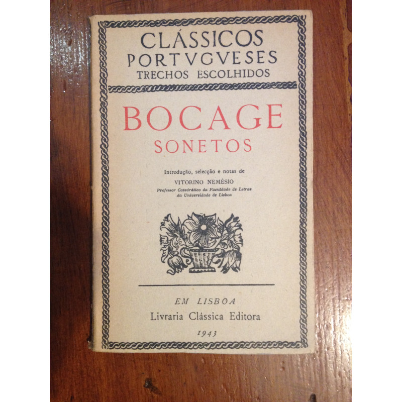 Bocage - Sonetos