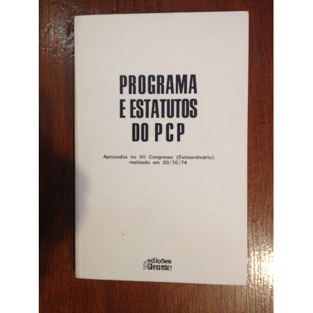 Programa e estatutos do PCP