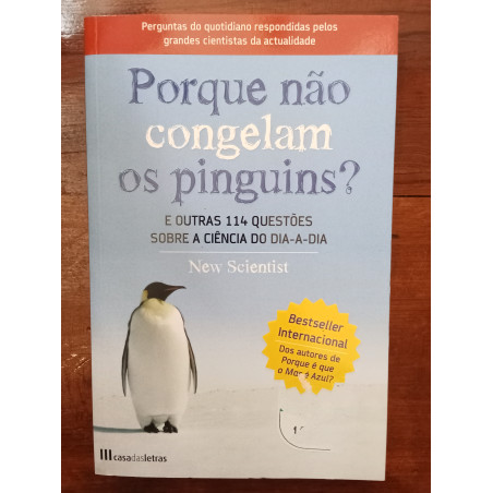 Porque não congelam os pinguins?