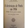 A destruição de Paris em 1936 : Visão duma Guerra Aérea - Major Von Helders (Oficial Aviador do Exército Alemão)