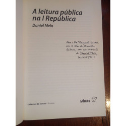 Daniel Melo - A leitura pública na I República