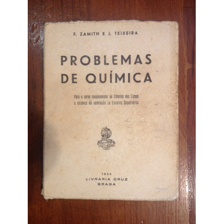 F. Zamith e J. Teixeira - Problemas de química