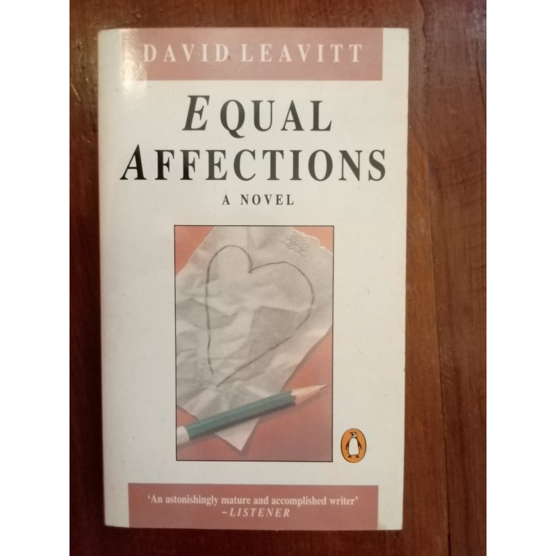 David Leavitt - Equal affections