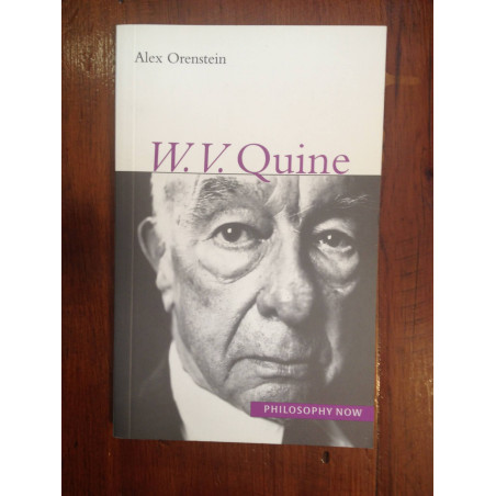 Alex Orenstein - W. V. Quine