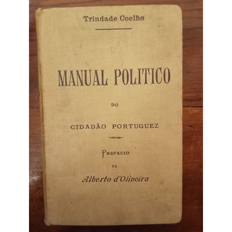 Trindade Coelho - Manual político do cidadão portuguez