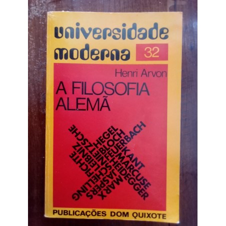 Henri Arvon - A Filosofia Alemã