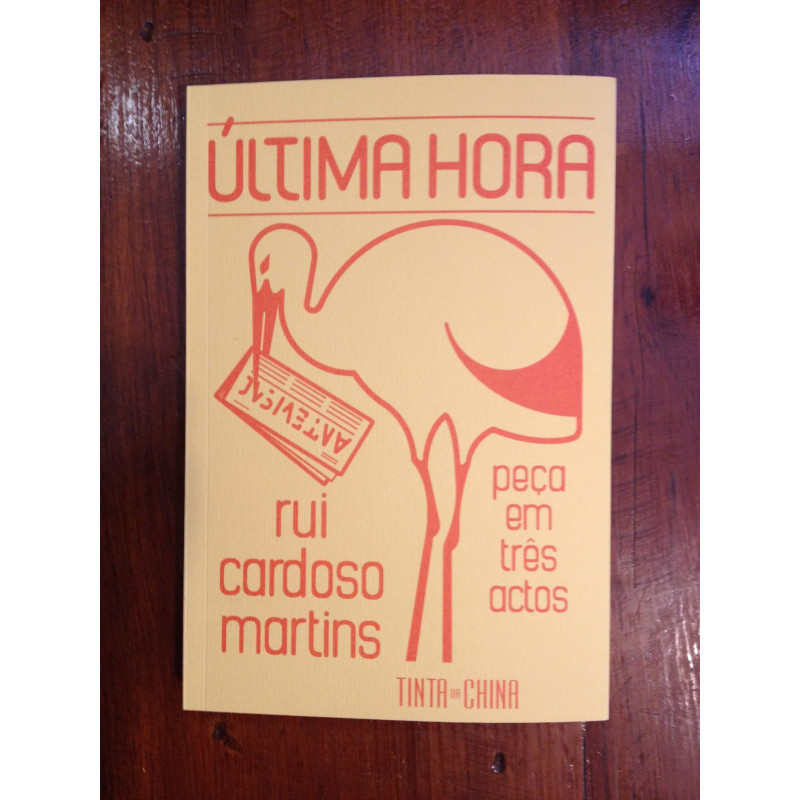 Rui Cardoso Martins - Última hora, peça em três actos