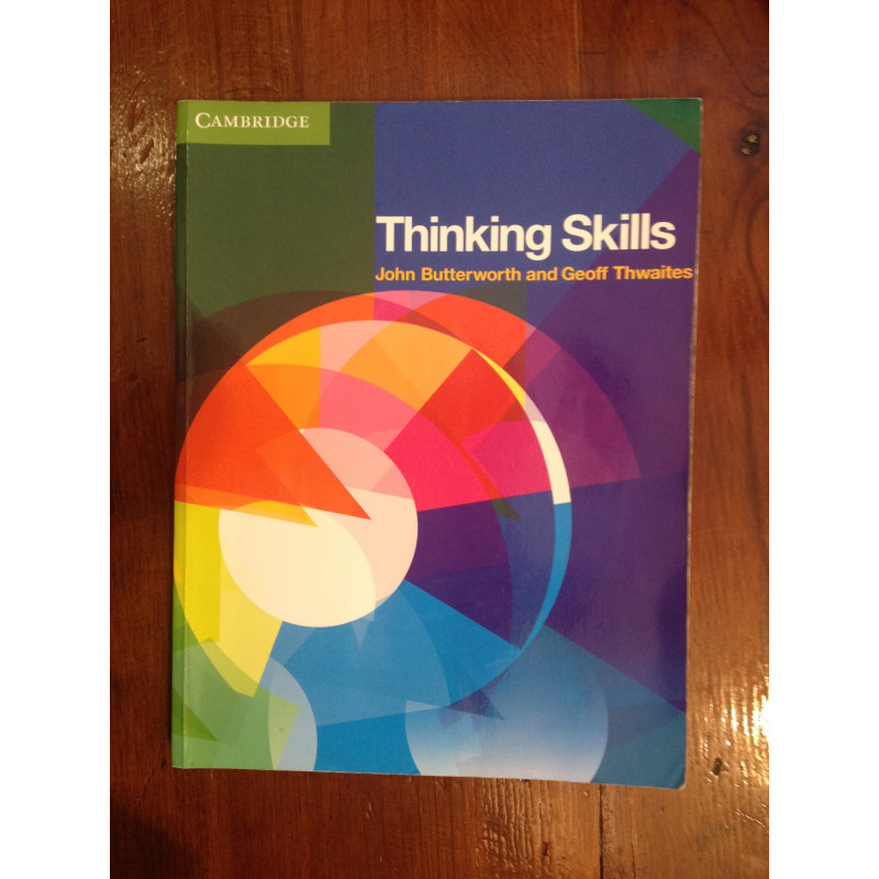 Thinking Skills - John Butterworth and Geoff Thwaites