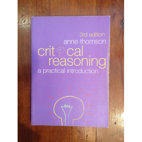 Anne Thomson - Critical Reasoning