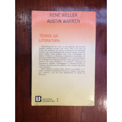 Teoria da Literatura - René Wellek e Austin Warren