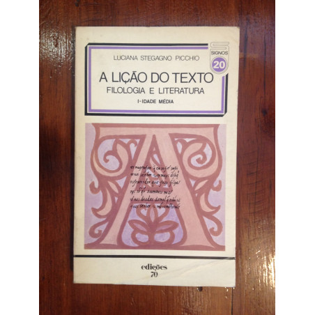 A lição do texto - Luciana Stegagno Picchio