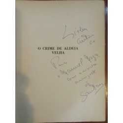 Bernardo Santareno - O crime da aldeia velha [autografado]