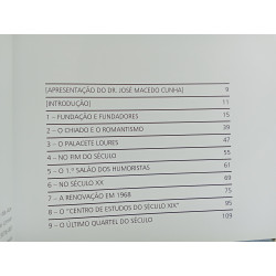 José-Augusto França - O Grémio Literário e a sua história