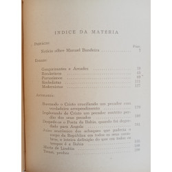 Manuel Bandeira - Apresentação da Poesia Brasileira