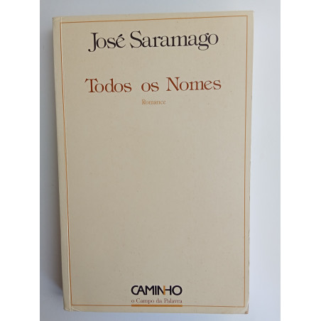 José Saramago - Todos os nomes [1.ª ed.]