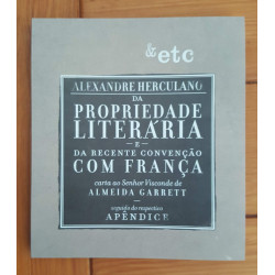 Alexandre Herculano - Da propriedade literária e da recente convenção com França
