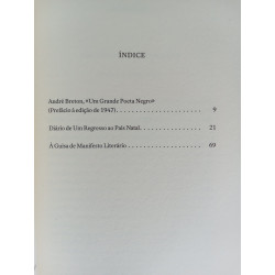 Aimé Césaire - Diário de um regresso ao país natal