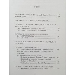 Patrícia San-payo - Blanchot, a possibilidade da Literatura