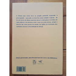 Maria Carolina Fenati - Três vazios, leitura de "Geografia de rebeldes" de Maria Gabriela Llansol.
