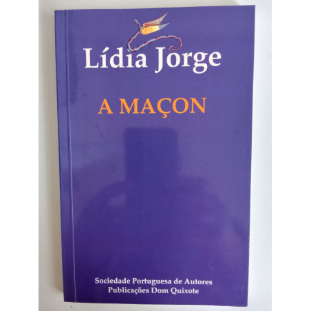 Lídia Jorge - A Maçon [autografado]