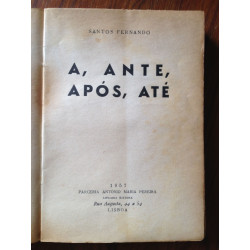 Santos Fernando - A, ante, após, até