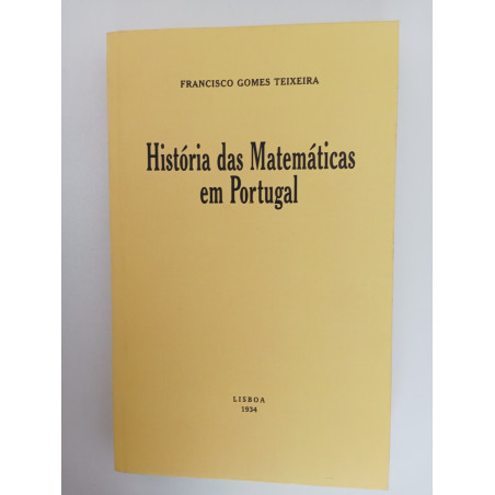 História das Matemáticas em Portugal - Francisco Gomes Teixeira