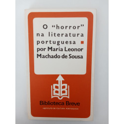 O "Horror" na Literatura Portuguesa - Maria Leonor Machado de Sousa