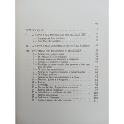 A Sátira na Literatura Medieval Portuguesa (séculos XIII e XIV) - Mário Martins