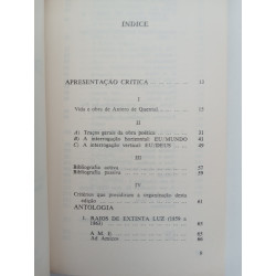 Poesias de Antero de Quental - Maria Madalena Gonçalves