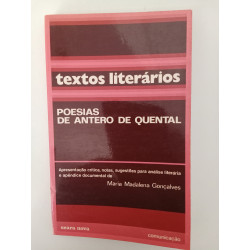 Poesias de Antero de Quental - Maria Madalena Gonçalves
