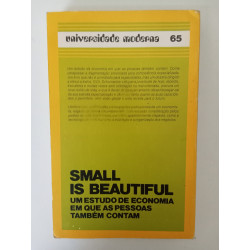 Small is beautiful - E. F. Schumacher