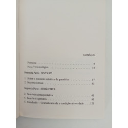 Sintaxe e Semântica na Gramática Transformacional