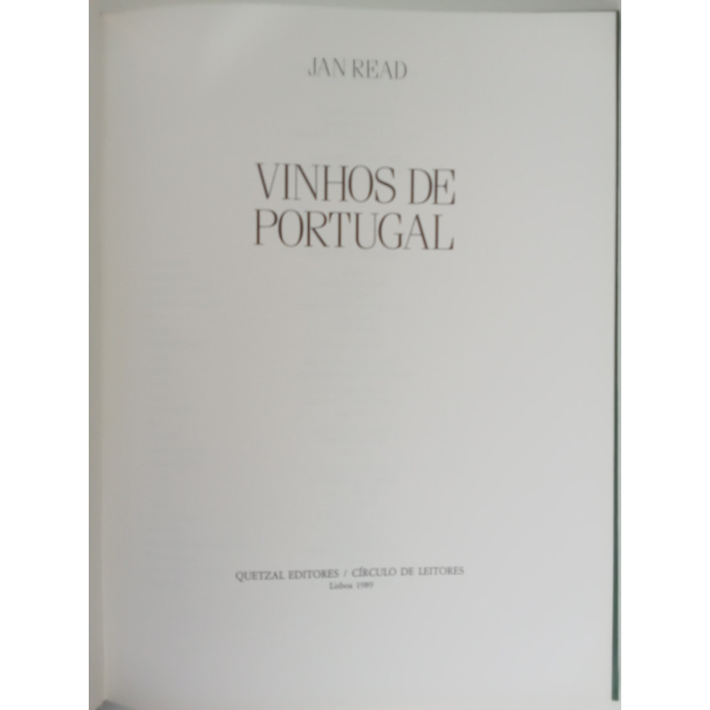Vinhos de Portugal - Jean Read