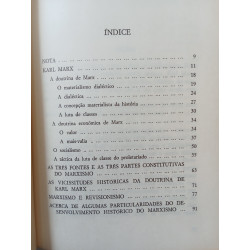 Karl Marx e o desenvolvimento histórico do Marxismo - Lenine