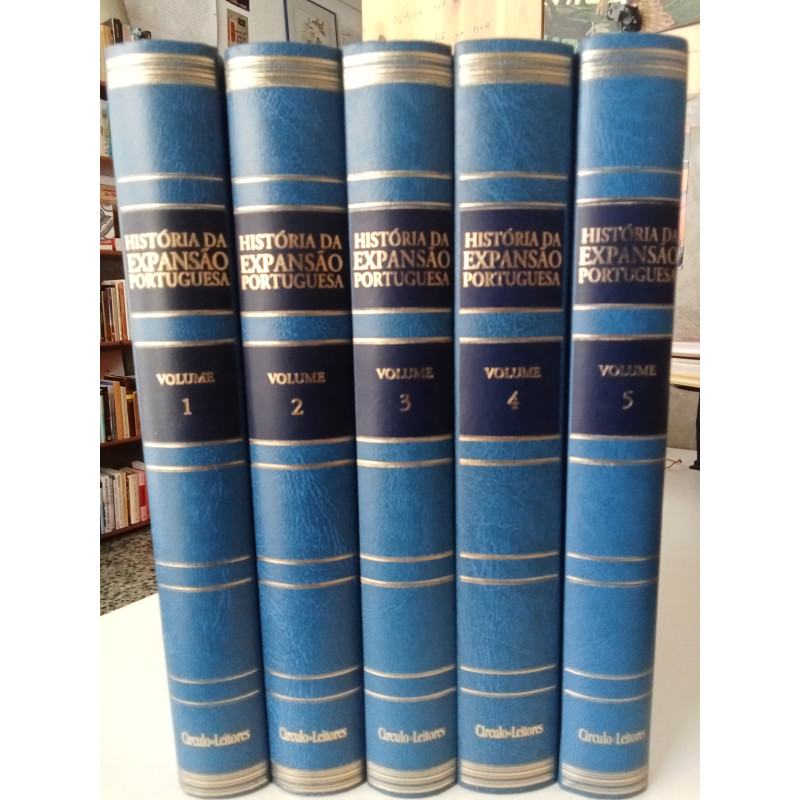 História da Expansão Portuguesa (5 Vols.) - Francisco Bethencourt e Kirti Chaudhuri -