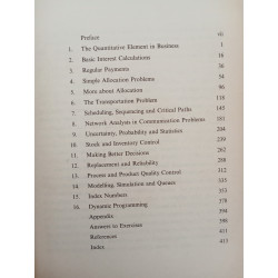 Management Mathematics - Peter Sprent