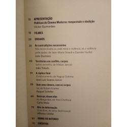 Cadernos do Cineclube Comum 1, Políticas do Cinema Moderno