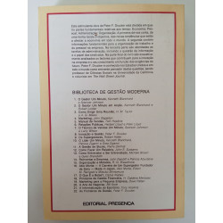 As fronteiras da Gestão - Peter F. Drucker