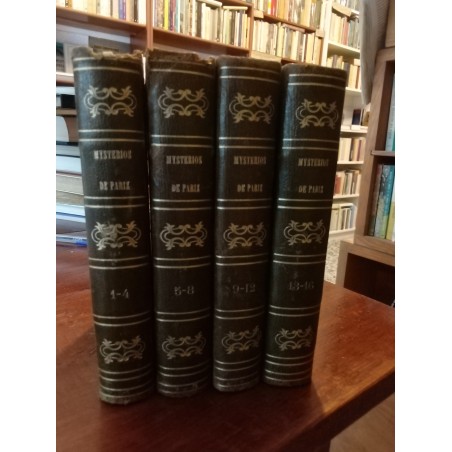 Eugenio Sue - Mysterios de Pariz (4 vols.)