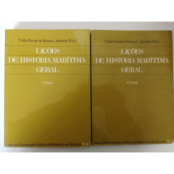 Lições de História Marítima geral (2 vols.) - V. Alm. Vicente de Moura C. Almeida d'Eça