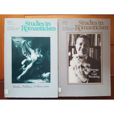 Studies in Romanticism (4 vols.)