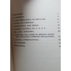 As origens do Revisionismo sobre a questão de Estaline