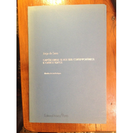 Jorge de Sena - Camões dirige-se aos seus contemporâneos e outros textos