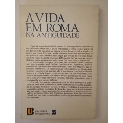 A vida em Roma na Antiguidade - Pierre Grimal