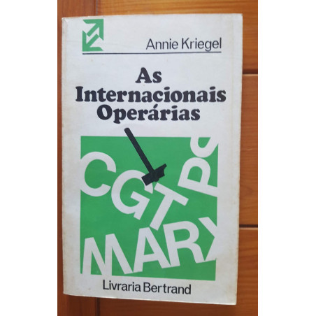 Annie Kriegel, As Internacionais Operárias